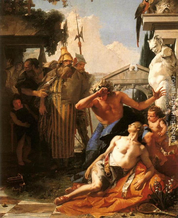Giovanni Battista Tiepolo : The Death of Hyacinth